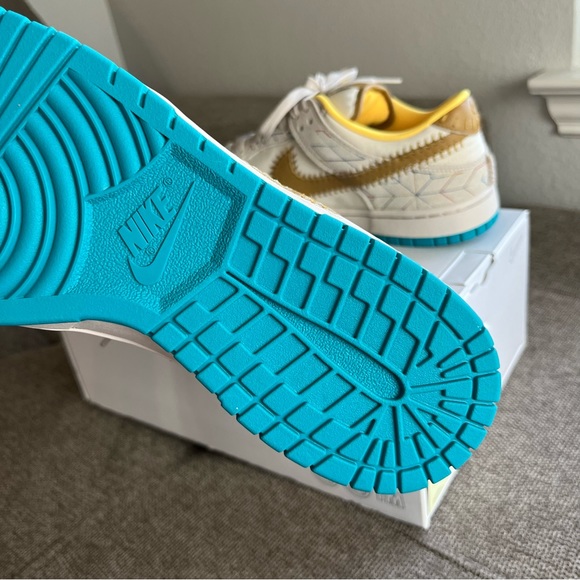 Nike Dunk Low N7 By Kyrie Irving DN2066-991 Size 9.5 NEW LIMITED EDITION - Picture 8 of 12